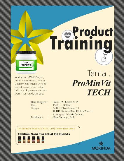 Product Training Maret 2016